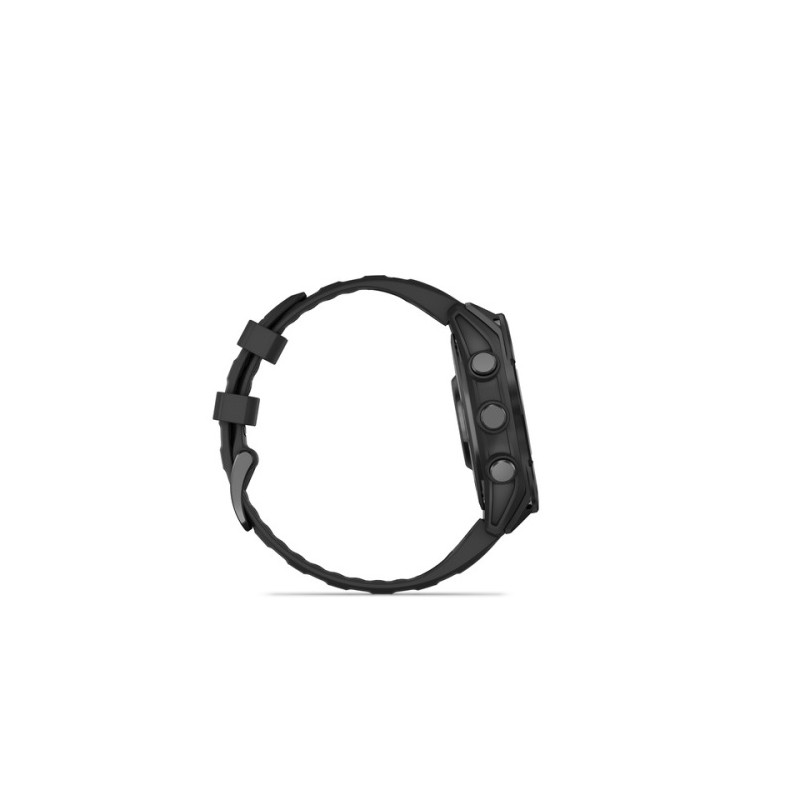 Garmin Fenix 8 Išmanusis laikrodis 47 mm AMOLED Slate Gray with Black Silicone Band