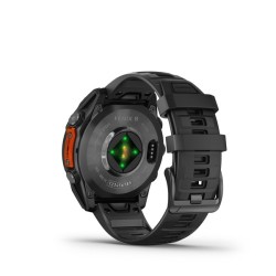 Garmin Fenix 8 Išmanusis laikrodis 47 mm AMOLED Slate Gray with Black Silicone Band