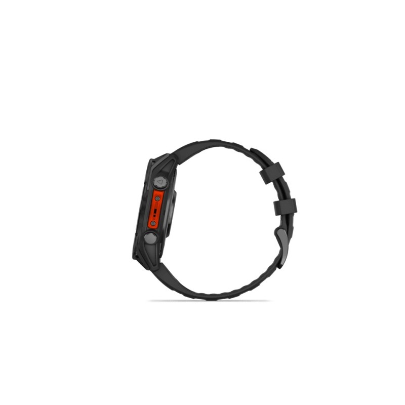 Garmin Fenix 8 Išmanusis laikrodis 47 mm AMOLED Slate Gray with Black Silicone Band