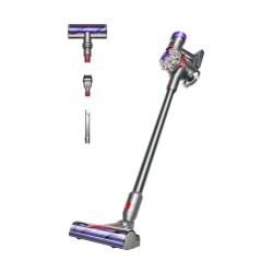 Dyson V8 Advanced Belaidis dulkių siurblys, Nickel/Silver