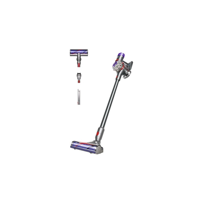 Dyson V8 Advanced Belaidis dulkių siurblys, Nickel/Silver