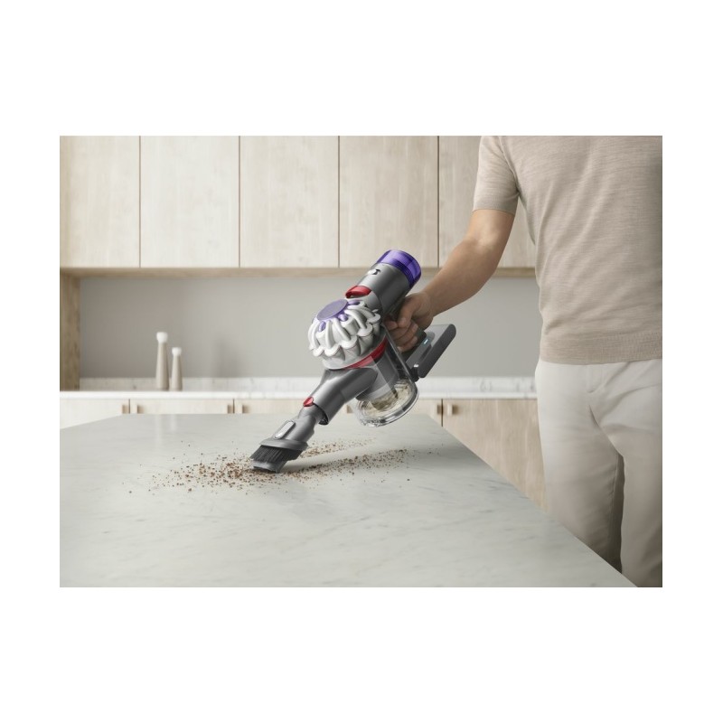 Dyson V8 Advanced Belaidis dulkių siurblys, Nickel/Silver