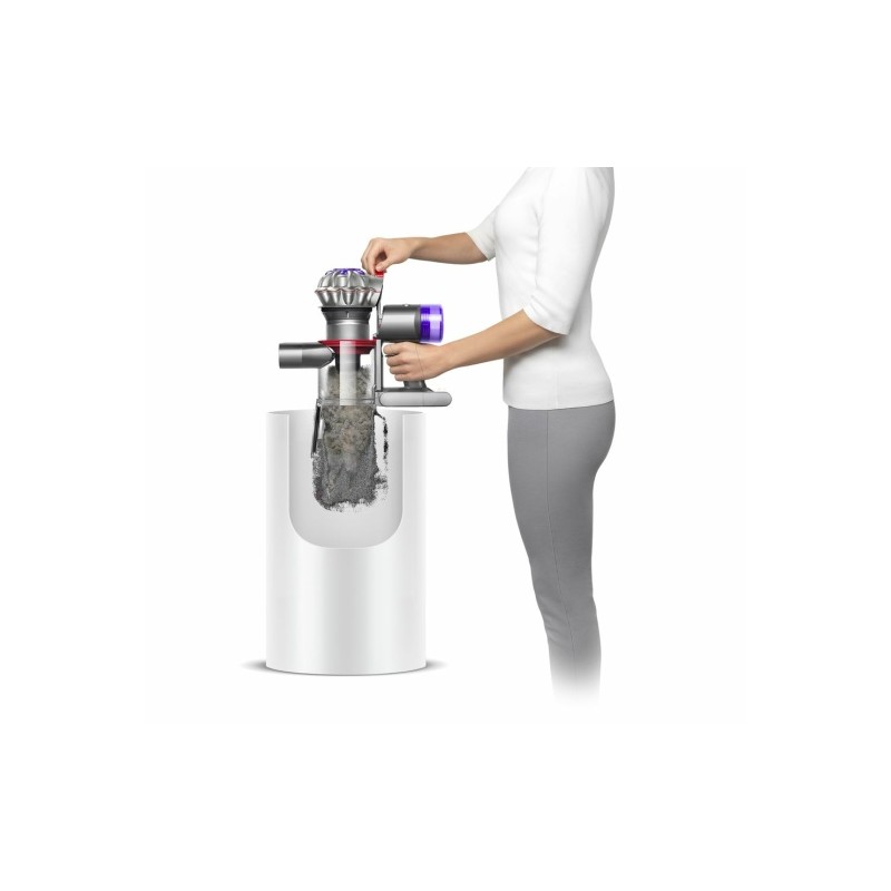 Dyson V8 Advanced Belaidis dulkių siurblys, Nickel/Silver