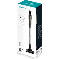 Hisense HVC646630A HI MOVE VI ADAPT Belaidis dulkių siurblys, Juoda