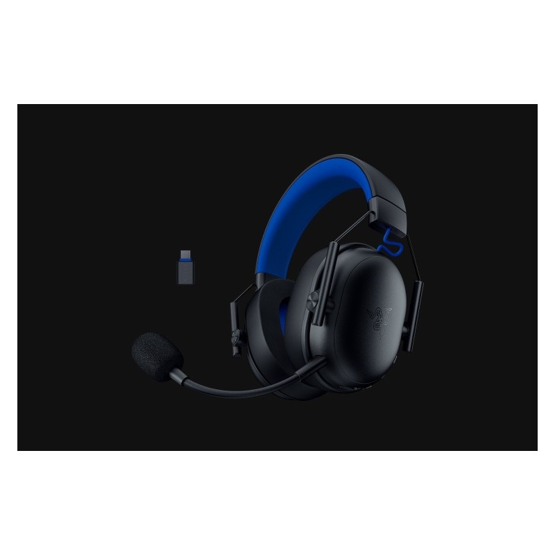 Razer BlackShark V3 X HyperSpeed for Playstation Belaidės žaidimų ausinės Bluetooth, Juoda