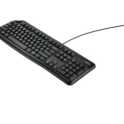 Logitech K120 Laidinė klaviatūra USB-A US Int, Juoda (SPEC)