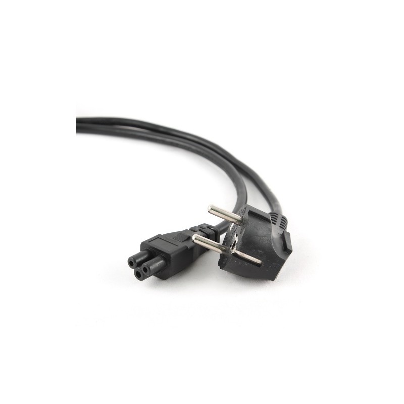 Gembird PC-186-ML12-1M Maitinimo kabelis CEE 7/7 (Type-F) to C5, 1 m, Juoda