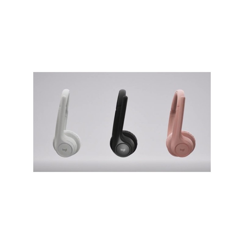 Logitech Zone 300 Belaidės ausinės Bluetooth, Midnight Black