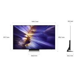 Samsung S90F (QE65S90FATXXH) Televizorius 65'' OLED 4K UHD 3840x2160 Vision AI Smart TV 2025