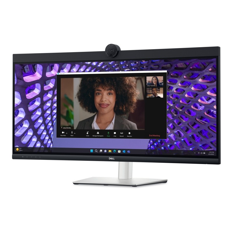 Dell Pro 34 Plus P3424WEB Monitorius 34.1'' IPS WQHD 3440x1440 8 ms 300 cd/m2 60 Hz, Silver/Black