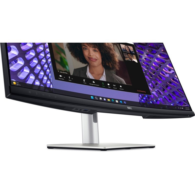 Dell Pro 34 Plus P3424WEB Monitorius 34.1'' IPS WQHD 3440x1440 8 ms 300 cd/m2 60 Hz, Silver/Black