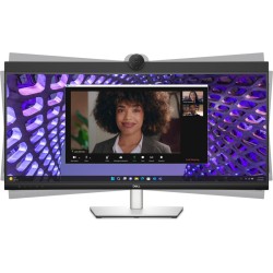 Dell Pro 34 Plus P3424WEB Monitorius 34.1'' IPS WQHD 3440x1440 8 ms 300 cd/m2 60 Hz, Silver/Black