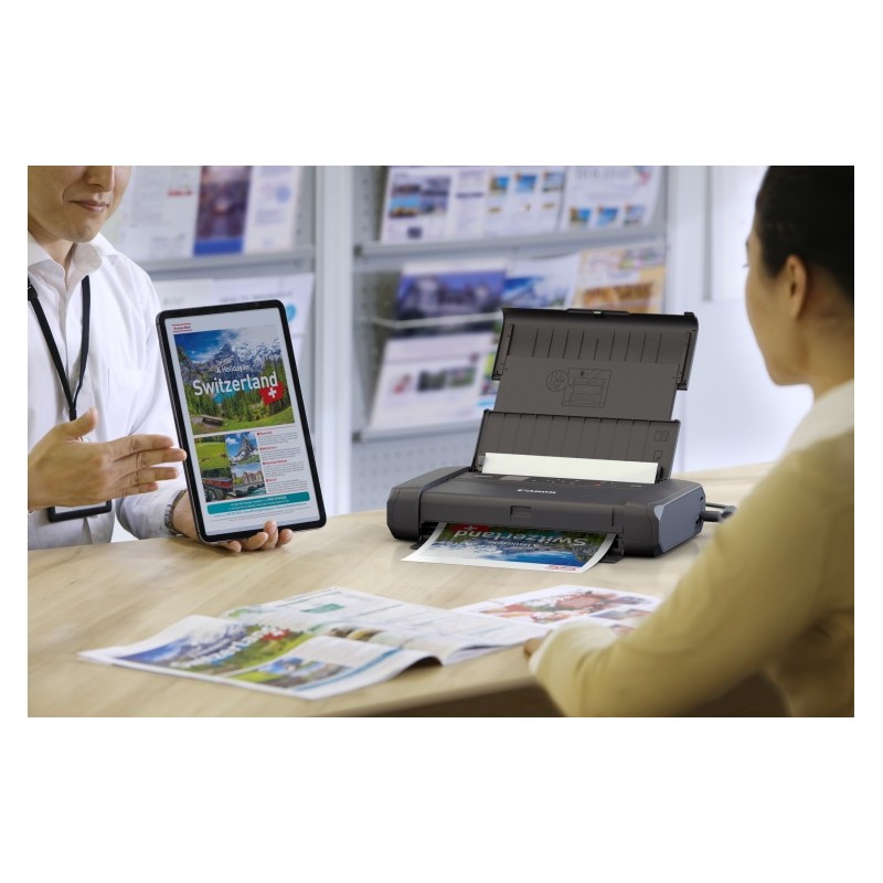 Canon MAXIFY BX110 Spausdintuvas rašalinis spalvotas A4 9 ipm USB Wi-Fi