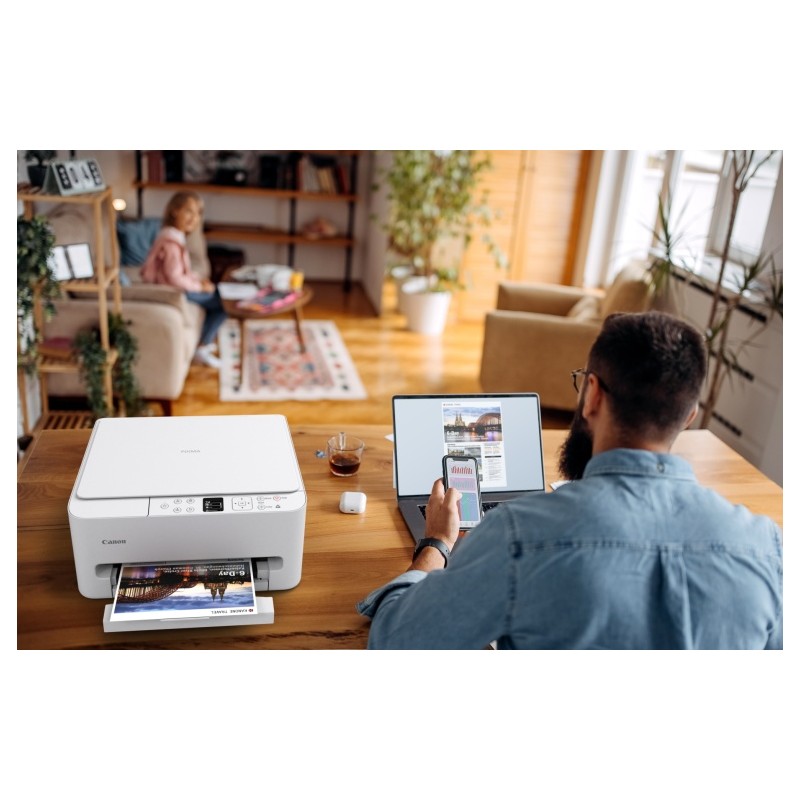 Canon PIXMA TS6550i Spausdintuvas rašalinis spalvotas MFP A4 14 ipm USB Wi-Fi