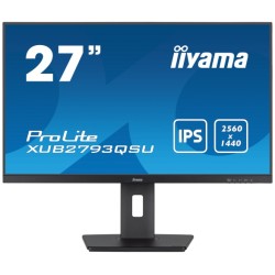 iiyama XUB2793QSU-B7 Monitorius 27'' IPS QHD 2560x1440, 1 ms, 300 cd/m2, 100 Hz, Juoda