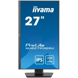iiyama XUB2793QSU-B7 Monitorius 27'' IPS QHD 2560x1440, 1 ms, 300 cd/m2, 100 Hz, Juoda