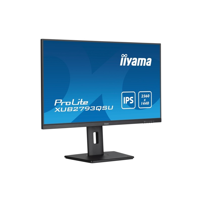iiyama XUB2793QSU-B7 Monitorius 27'' IPS QHD 2560x1440, 1 ms, 300 cd/m2, 100 Hz, Juoda