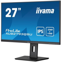 iiyama XUB2793QSU-B7 Monitorius 27'' IPS QHD 2560x1440, 1 ms, 300 cd/m2, 100 Hz, Juoda