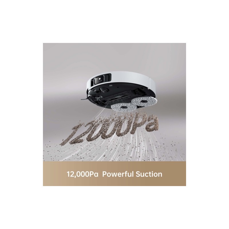 Dreame X40 Ultra Complete Dulkių siurblys robotas, Balta (12 mėnesių garantija)