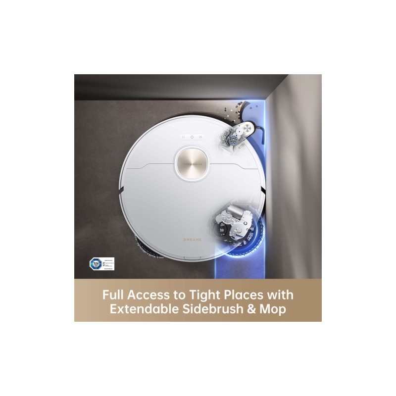 Dreame X40 Ultra Complete Dulkių siurblys robotas, Balta (12 mėnesių garantija)