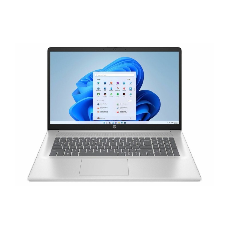 HP 17-cp2025 17.3'' FHD AMD Ryzen 5 7520U 8GB 512GB SSD W11H, Natural Silver (SPEC)