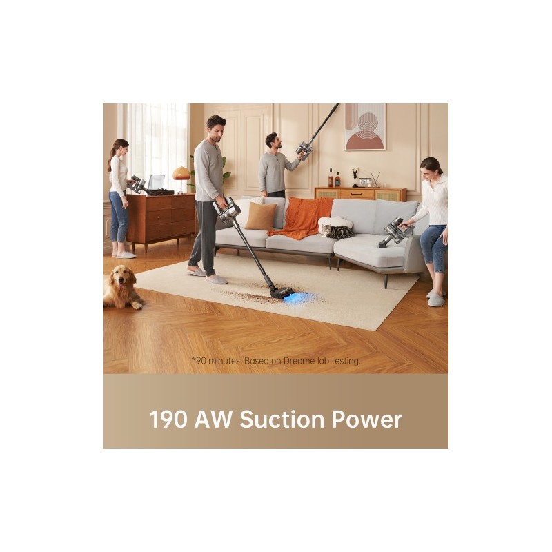 Dreame R20 VTV97A Belaidis dulkių siurblys, Juoda