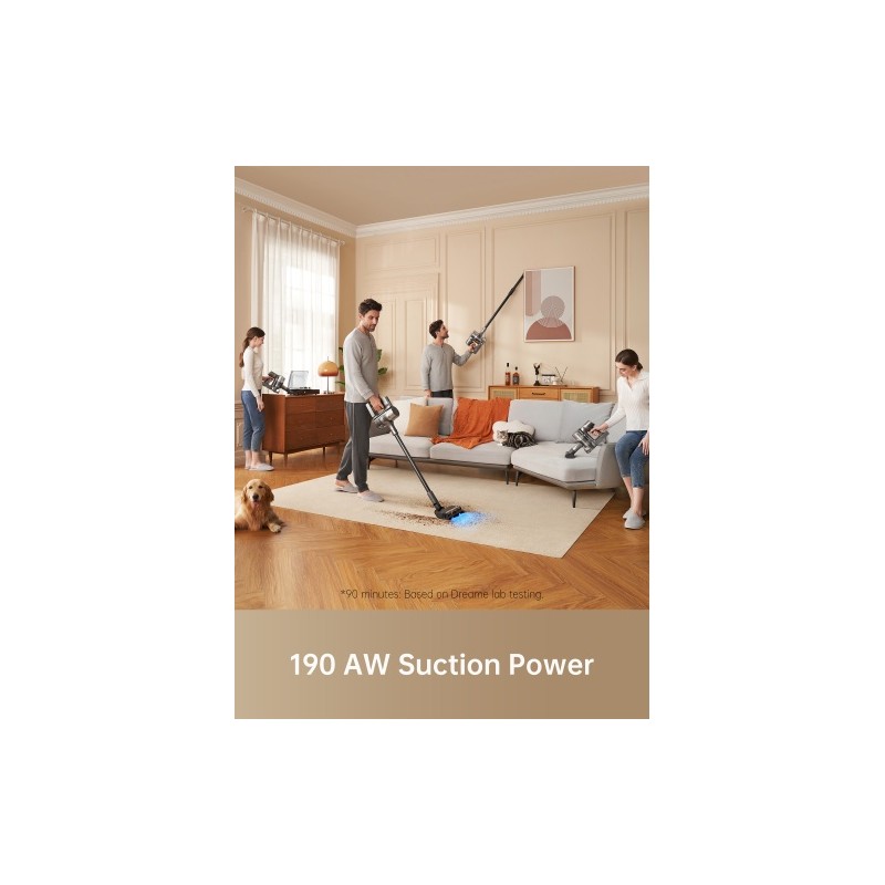 Dreame R20 VTV97A Belaidis dulkių siurblys, Juoda