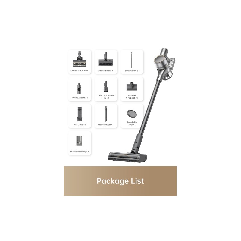 Dreame R20 VTV97A Belaidis dulkių siurblys, Juoda