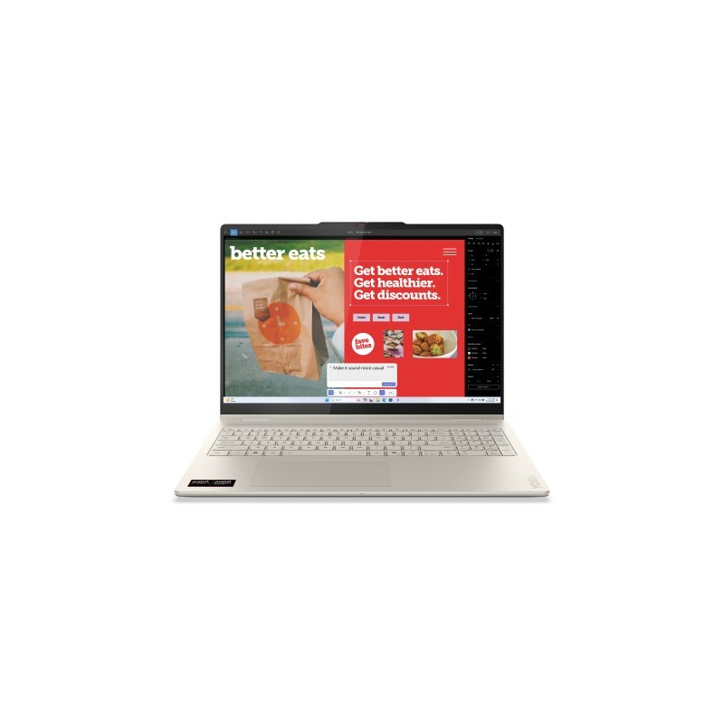Lenovo Yoga 7 2-in-1 16AKP10 16'' WUXGA Touch AMD Ryzen AI 7 350 16GB 1TB SSD W11P, Seashell