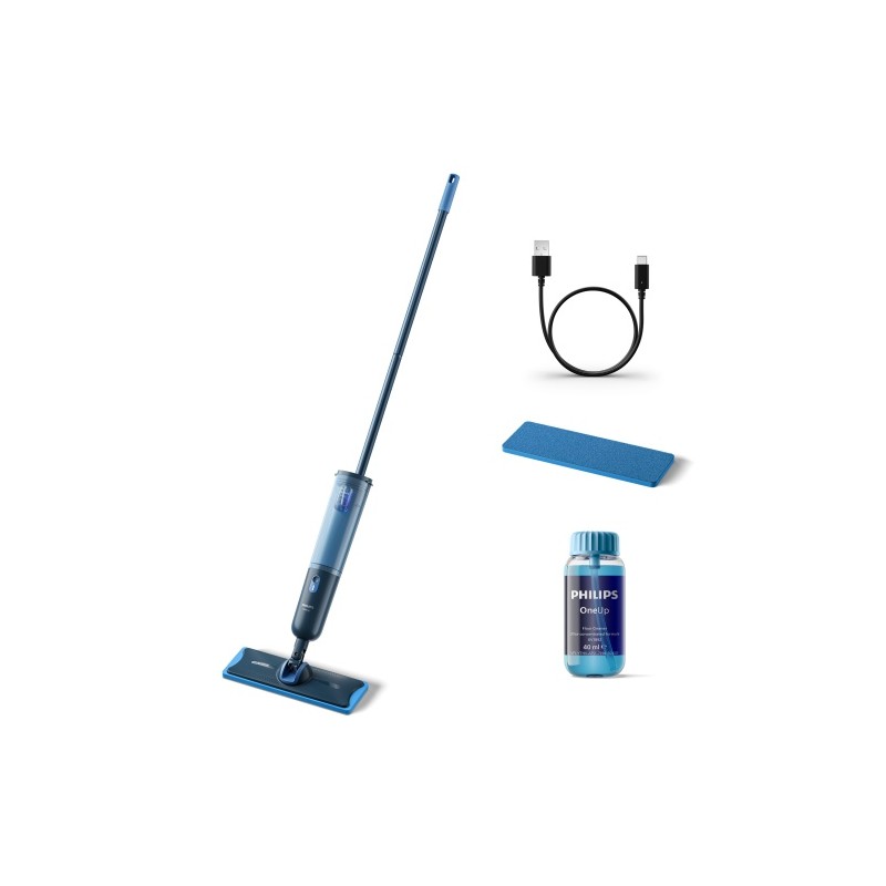 Philips OneUp 3000 Series XV3101/01 Elektrinė šluota, Mėlyna