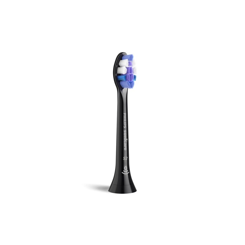 Philips Sonicare S2 Sensitive HX6052/88 Sonic Dantų šepetėlio galvutės, Juoda