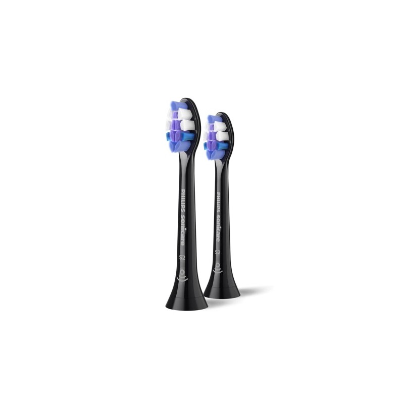 Philips Sonicare S2 Sensitive HX6052/88 Sonic Dantų šepetėlio galvutės, Juoda