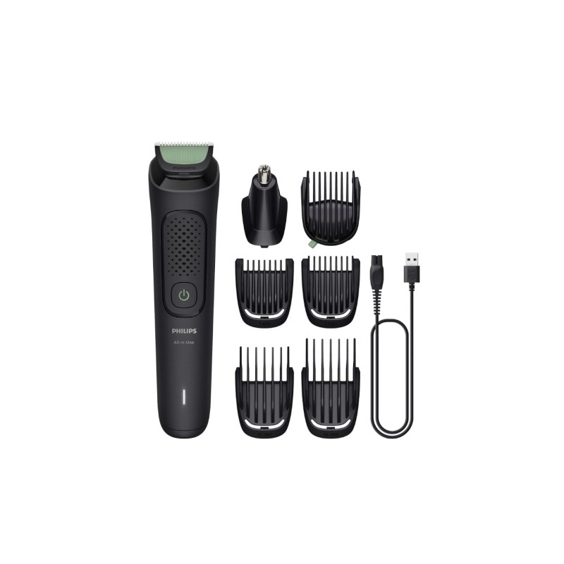 Philips All-in-One 3000 Series MG3930/15 Plaukų kirpimo mašinėlė, Juoda