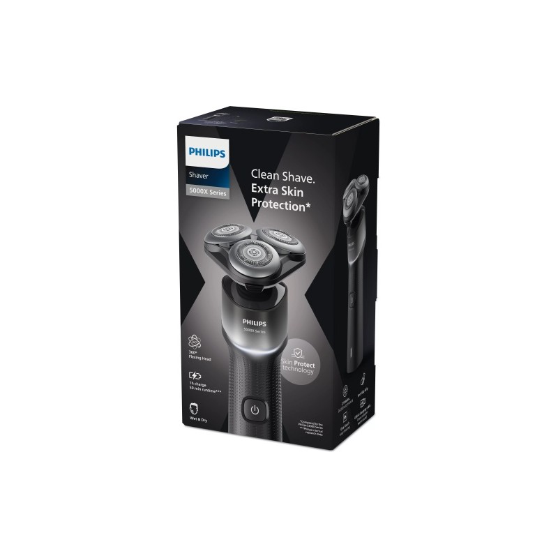 Philips 5000X Series X5004/00 Wet & Dry Barzdaskutė, Juoda