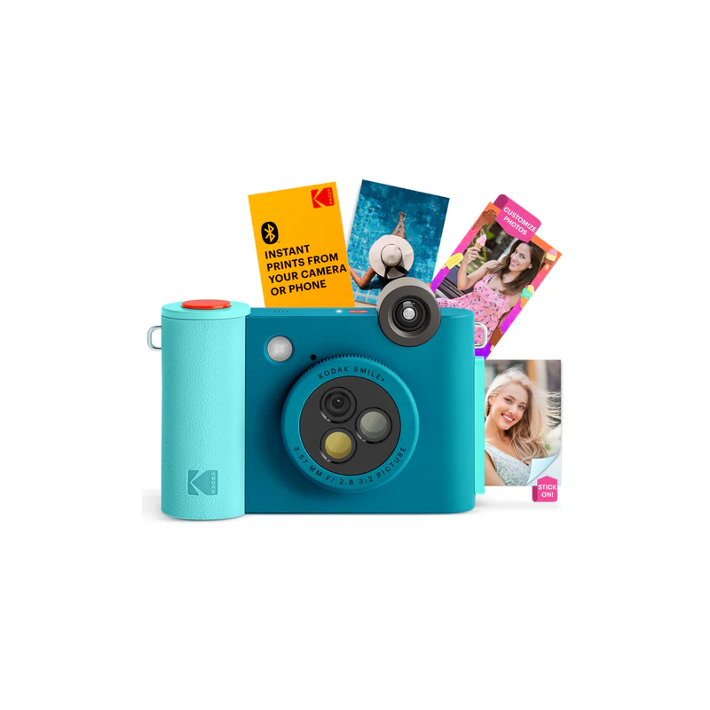 Kodak SMILE+ Momentinis fotoaparatas, 2x3'', Mėlyna