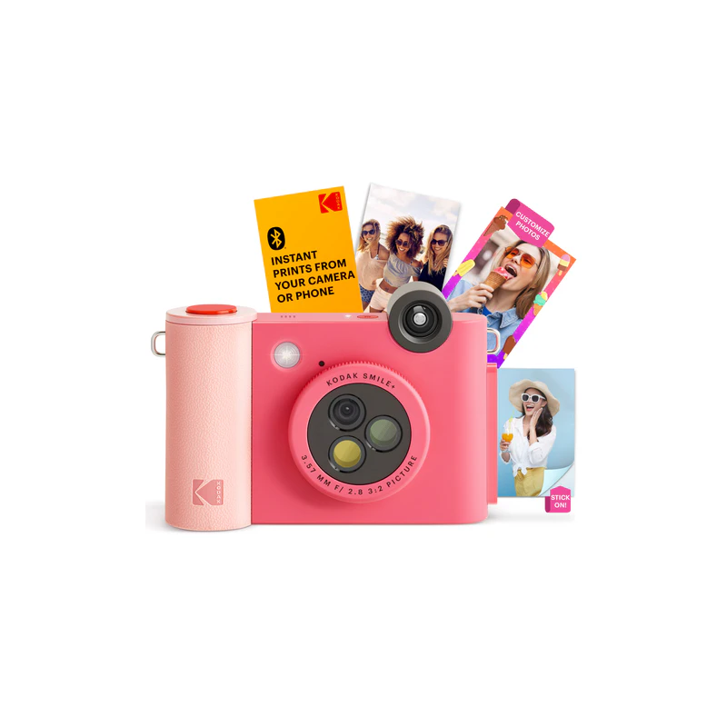 Kodak SMILE+ Momentinis fotoaparatas, 2x3'', Fuchsia