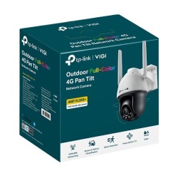 TP-Link VIGI C540-4G(4mm) 4MP 4G LTE Full-Color Wi-Fi Pan/Tilt Tinklo kamera