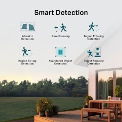 TP-Link VIGI C540V VIGI 4MP Outdoor Full-Color Dual-Lens Varifocal Pan Tilt Tinklo kamera