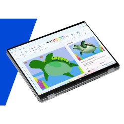 HP OmniBook X Flip 16-ar0007nn AMD Ryzen AI 5 340 16'' 2K WUXGA Touch 16GB 512GB W11H, Meteor Silver