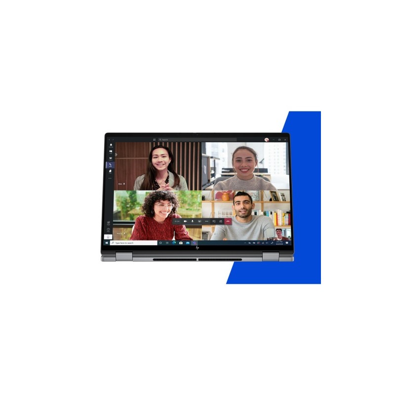 HP OmniBook X Flip 16-ar0007nn AMD Ryzen AI 5 340 16'' 2K WUXGA Touch 16GB 512GB W11H, Meteor Silver