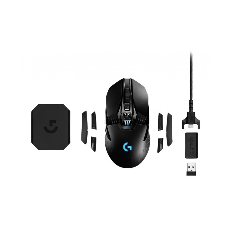 Pelė belaidė Logitech G903 Lightspeed Hero 16K Sensor  (910-005672),  juoda