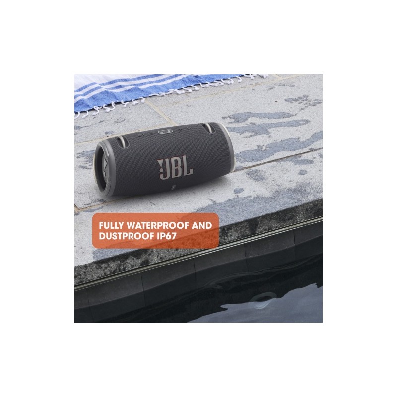 JBL Xtreme 3 Nešiojama garso kolonėlė, Wireless, Bluetooth, Juoda