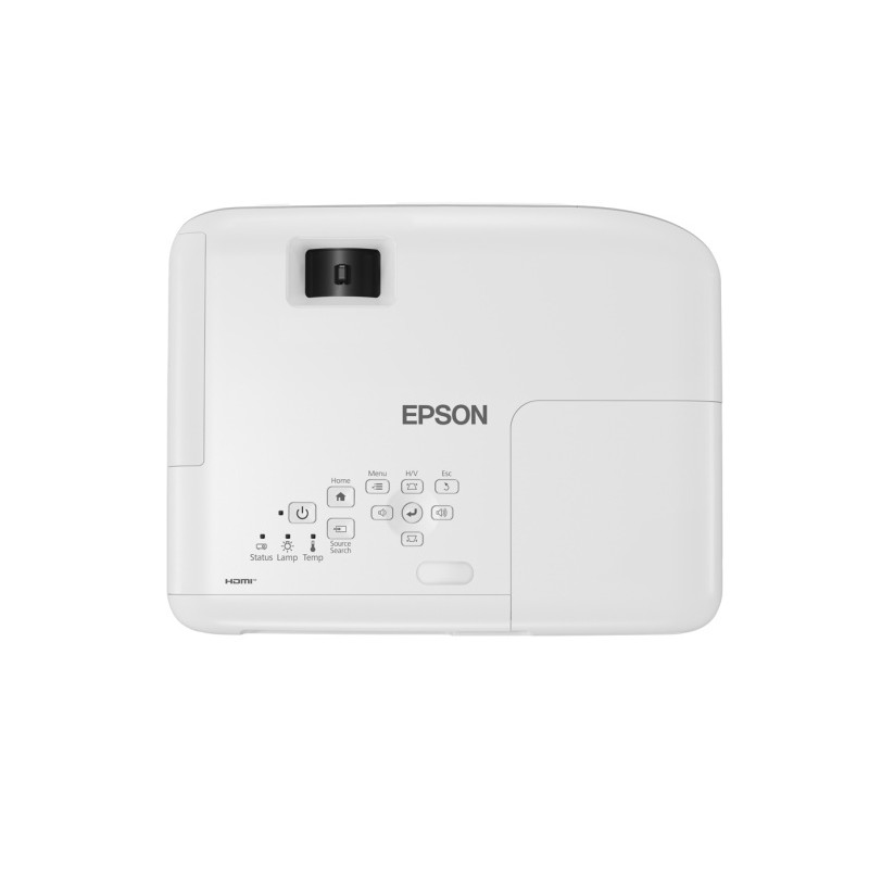 Epson EB-W53 Projektorius 3LCD WXGA 1200x800, 4000 ANSI lumens, USB, Balta