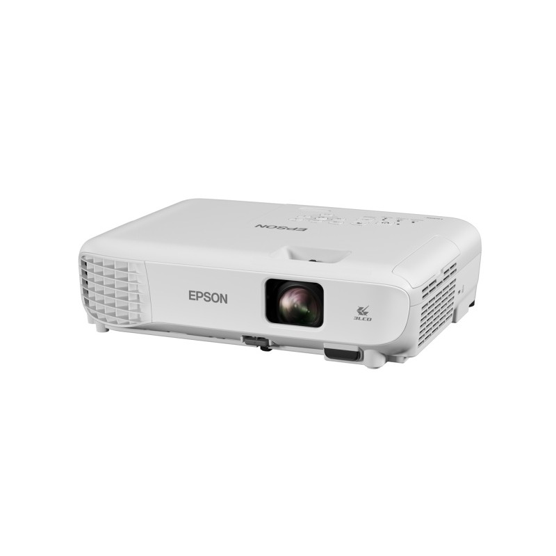 Epson EB-W53 Projektorius 3LCD WXGA 1200x800, 4000 ANSI lumens, USB, Balta