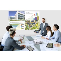 Epson EB-W55 Projektorius 3LCD WXGA 1200x800, 4000 ANSI lumens, USB, Wi-Fi, Balta