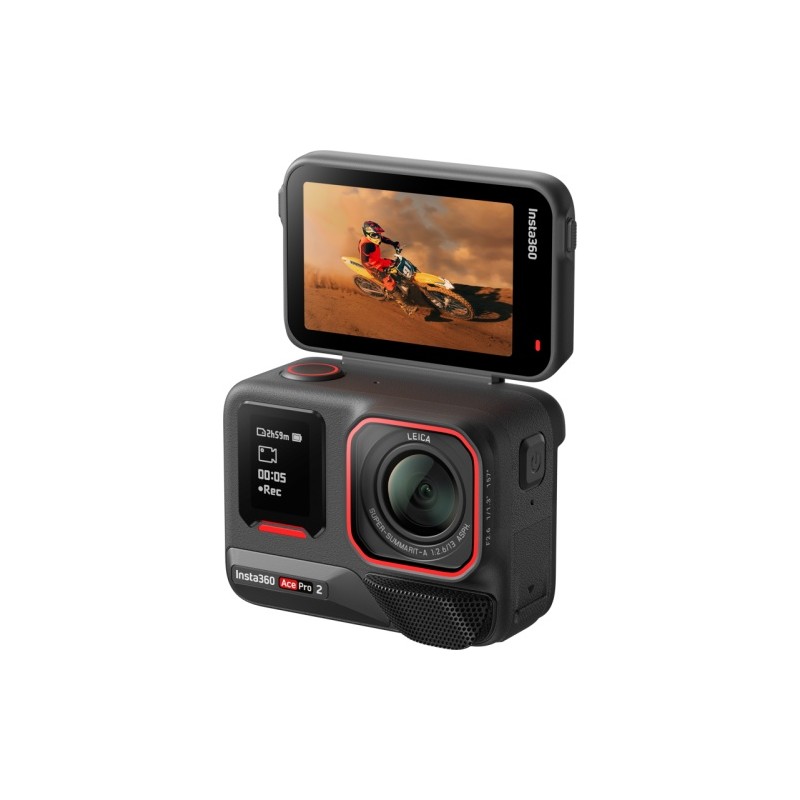 Insta360 Ace Pro 2 Dual Battery Bundle Veiksmo kamera, Juoda