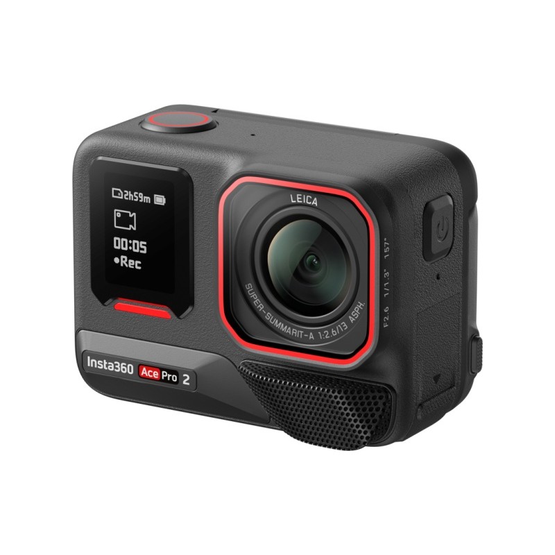 Insta360 Ace Pro 2 Dual Battery Bundle Veiksmo kamera, Juoda