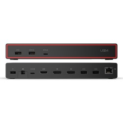 Lenovo ThinkPad USB4 Dock 5000 (40BF0100EU) Jungčių stotelė, Eclipse Black