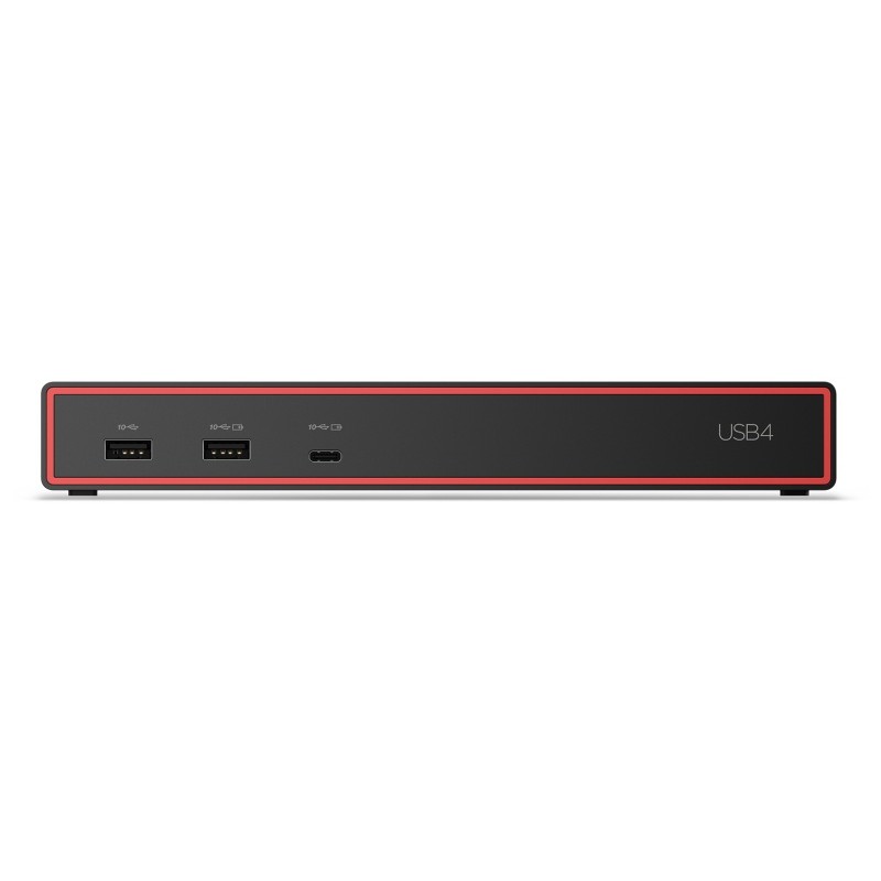 Lenovo ThinkPad USB4 Dock 5000 (40BF0100EU) Jungčių stotelė, Eclipse Black