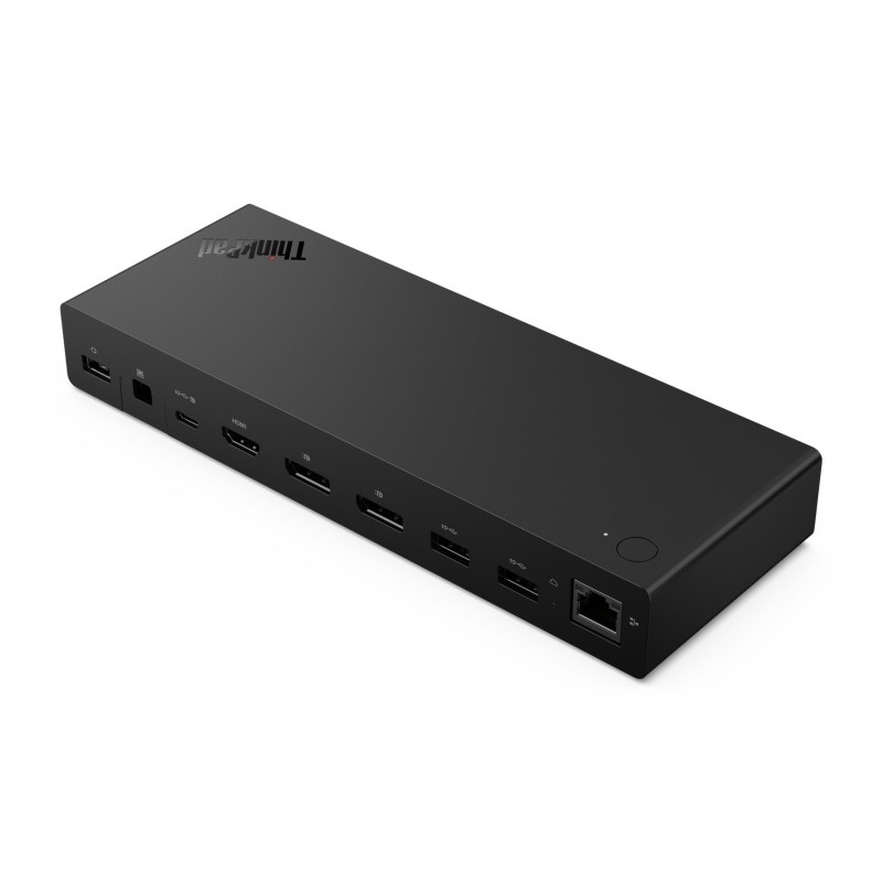 Lenovo ThinkPad USB4 Smart Dock 5500 (40BC0135EU) Jungčių stotelė, Eclipse Black